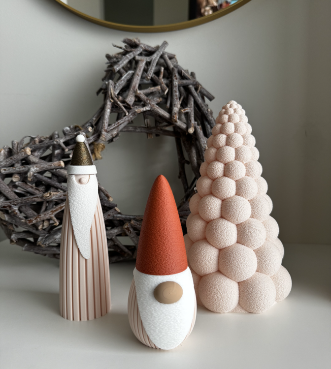 Afbeeldingen van Schattige Kerst Gnome-KLEIN