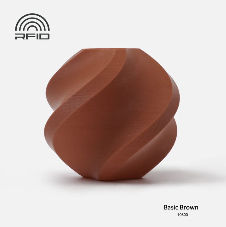 Afbeeldingen van 3D-geprint Eikelpotje – Decoratief & Functioneel | By-Mi | staand | Latte Brown