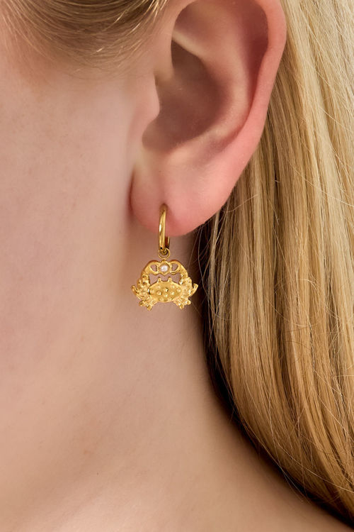 Afbeeldingen van Oorbellen met dierenprint, casual, dagelijks, eenvoudig