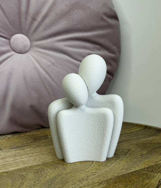 Afbeeldingen van Familie Beeld – 13,5 cm – Modern & Minimalistisch | Unieke Decoratie en Cadeau