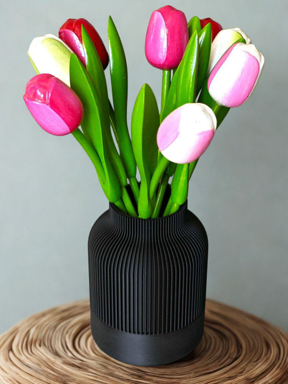 Afbeeldingen van Japandi Vaas – Waar Japans & Scandinavisch Design Samenkomen- 20cm