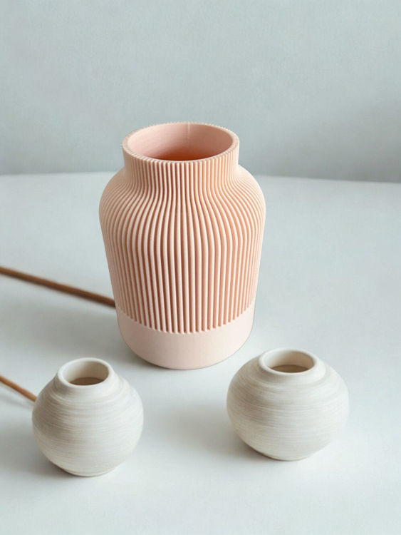 Afbeeldingen van Japandi Vaas – Waar Japans & Scandinavisch Design Samenkomen- 16cm