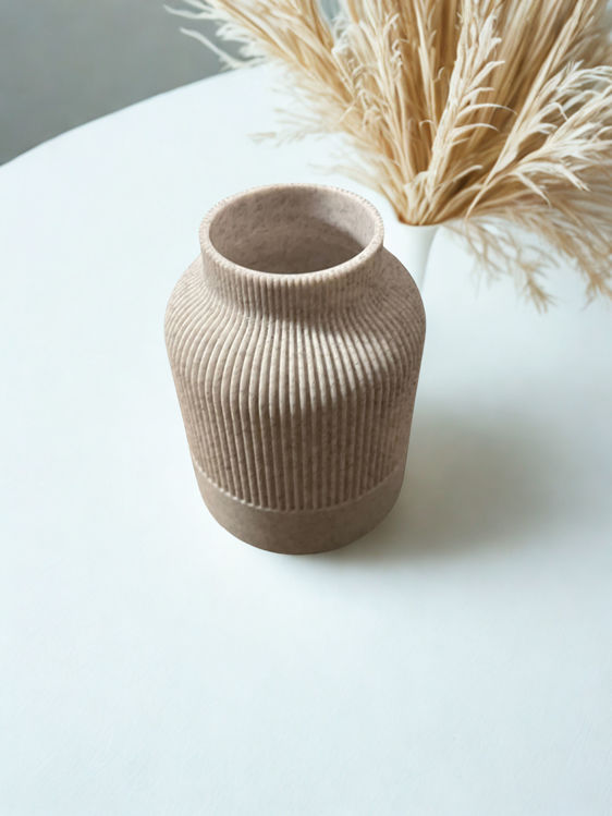 Afbeeldingen van Japandi Vaas – Waar Japans & Scandinavisch Design Samenkomen- 16cm