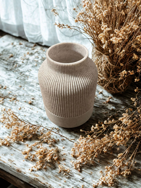 Afbeeldingen van Japandi Vaas – Waar Japans & Scandinavisch Design Samenkomen- 20cm