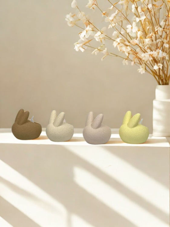 Afbeeldingen van Konijn Theelichthouder - Schattige Decoratie