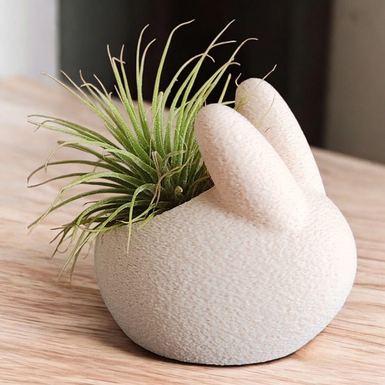 Afbeeldingen van Konijn Plantenhouder – Een Vrolijk Accent voor Je Plant