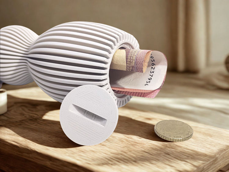 Afbeeldingen van Easter Bunny Carrying Sweet – Paashaas met verborgen opbergruimte - 24cm