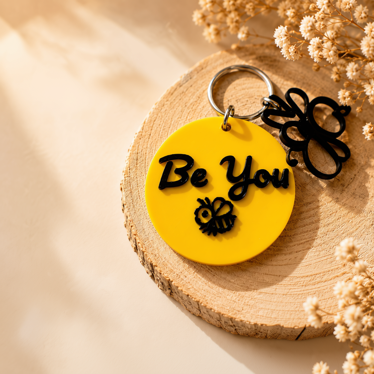 Afbeeldingen van Cozy Vibe Sleutelhanger - Be You