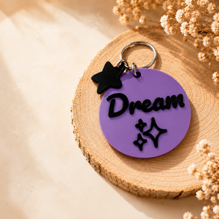 Afbeeldingen van Cozy Vibe Sleutelhanger - Dream