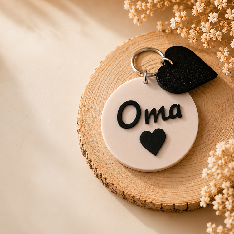 Afbeeldingen van Cozy Vibe Sleutelhanger - Oma