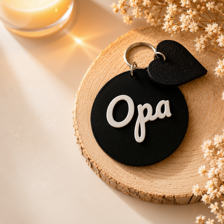Afbeeldingen van Cozy Vibe Sleutelhanger - Opa