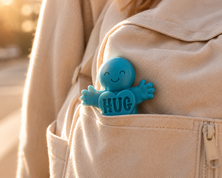 Afbeeldingen van by-Mi Pocket Hug | Een klein gebaar met een grote betekenis