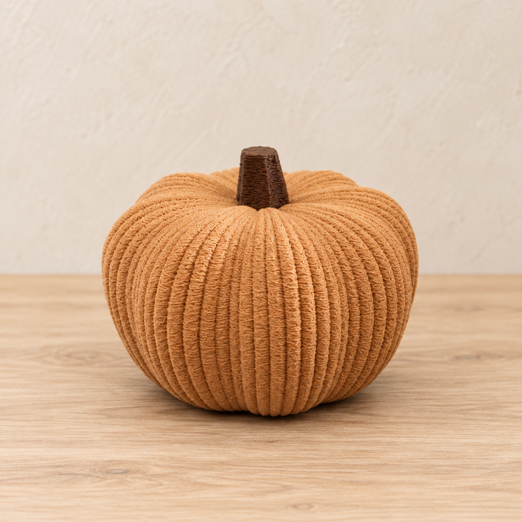 Afbeeldingen van 3D-geprinte Pompoen – Herfstdecoratie in Stijl