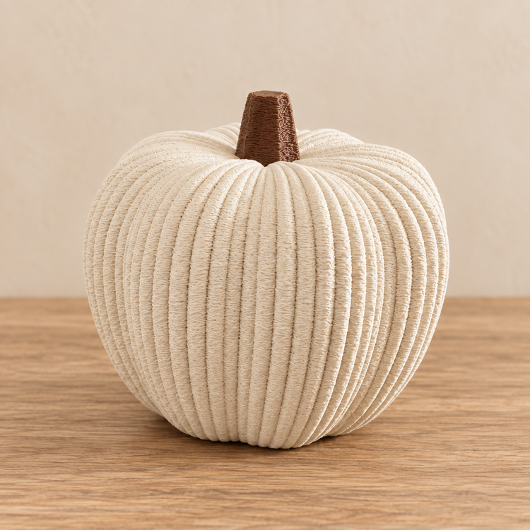 Afbeeldingen van 3D-geprinte Pompoen – Herfstdecoratie in Stijl