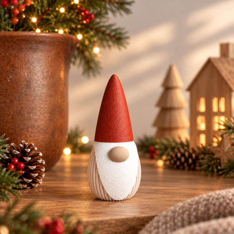 Afbeeldingen van Schattige Kerst Gnome-KLEIN-13cm